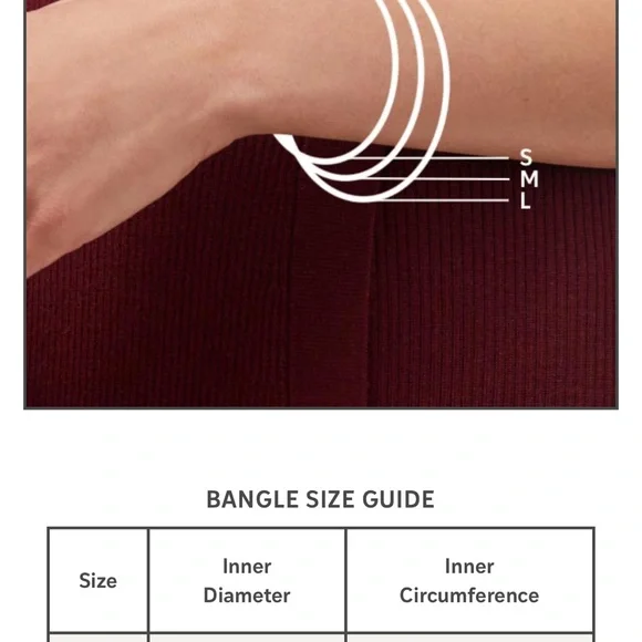 Julie Vos Gold Textured Bangle Bracelet - Picture 4 of 4